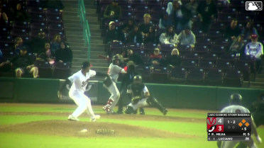 Ivan Luciano singles on a line drive to left fielder Conner Westenburg. Carlos Virahonda scores. José Mejía to 3rd. Pedro Catuy to 2nd.