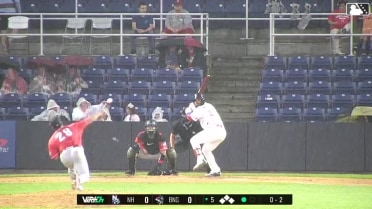 Lazaro Estrada's ninth strikeout