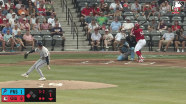 Luis Palacios In play, run(s) to Ruben Ibarra