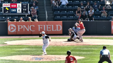 Nate Eaton singles on a line drive to left fielder Duke Ellis. Braiden Ward scores. Nick Sogard to 2nd.