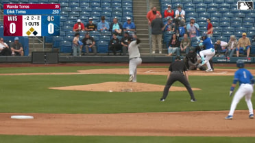 Erick Torres singles on a line drive to left fielder Tayden Hall. Jose Cerice scores. Nolan Sailors scores.