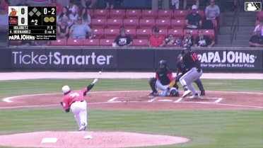 John Holobetz K's eight straight