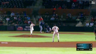 Boston Smith singles on a line drive to right fielder Braylon Payne. Carter Graham scores.