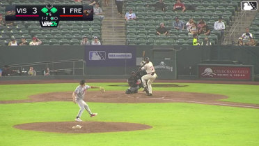 Kyle Fossum grounds into a double play, shortstop Eliesbert Alejos to second baseman Yerald Nin to first baseman Enyervert Perez. Jesus Freitez out at 2nd. Kyle Fossum out at 1st.