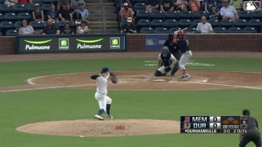 Ramon Mendoza singles on a sharp line drive to left fielder Austin Slater. Joshua Báez scores. Colton Ledbetter to 3rd.