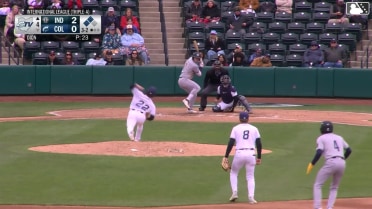 Tyler Callihan singles on a ground ball to right fielder Kahlil Watson. Termarr Johnson scores. Alika Williams to 3rd.