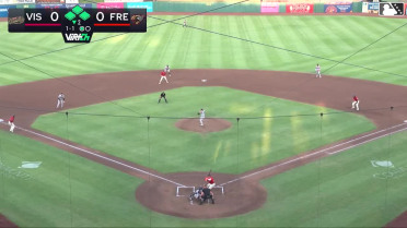 Carlos Renzullo grounds out, pitcher Chung-Hsiang Huang to first baseman Pedro Blanco. Derek Bernard scores. Ronny Ugarte to 3rd. Jesus Freitez to 2nd.