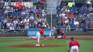 Corey Collins homers (9) on a fly ball to right center field.