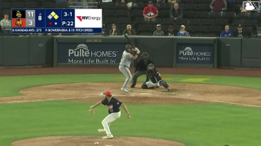 Ben Bowden In play, run(s) to Niko Kavadas