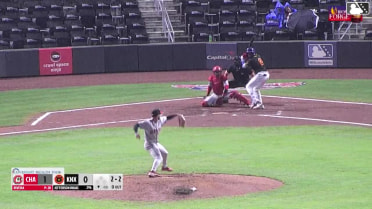 Jefferson Rojas homers (11) on a fly ball to left center field.