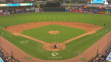 Je'Von Ward homers (7) on a fly ball to center field.