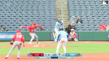 Darren McCaughan In play, run(s) to Kameron Misner