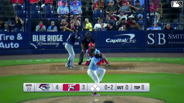 JT Schwartz homers (10) on a fly ball to left center field.
