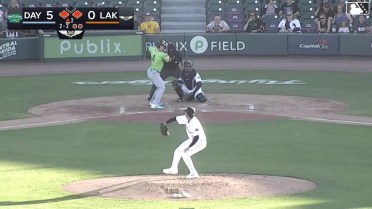 Tyson Lewis hits a ground-rule double (2) on a fly ball to center field. Bernard Moon scores.