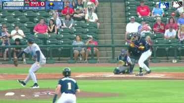 Trey Dombroski In play, run(s) to Colton Becker
