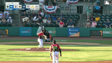 Sean Gamble singles on a ground ball to shortstop Cooper Flemming. Josh Hammond scores. Yandel Ricardo to 2nd.