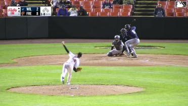 T.J. White homers (3) on a fly ball to left center field.