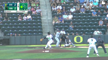 Luis De La Torre Ball to Carter Dorighi