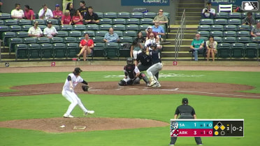Ryan Jackson grounds into a force out, third baseman Caleb Cali to second baseman Charlie Pagliarini. Kai Roberts scores. Brendan Durfee out at 2nd. Ryan Jackson to 1st.