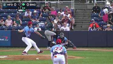 Jack O'Dowd strikes out swinging.