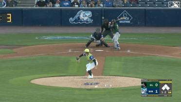 Carlos Pena collects his sixth strikeout of outing