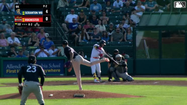 Robert Hassell III's leadoff homer 