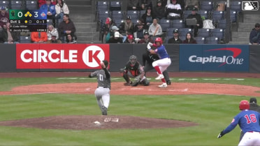 Jacob Sharp out on a sacrifice fly to center fielder Dakota Jordan. Arjun Nimmala scores. Carter Cunningham to 3rd.