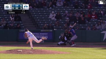 Kyler Fedko out on a sacrifice fly to left fielder Ronny Simon. Orlando Arcia scores.