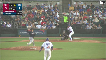 James Triantos doubles (12) on a line drive to center fielder Max Clark. Matt Shaw scores. Owen Miller scores.