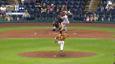 Cade Denton In play, run(s) to Aroon Escobar