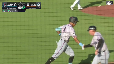 Andrew Salas' solo home run