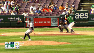 Josh Hartle's seven strikeouts