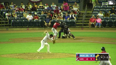 Jay Thomason singles on a line drive to center fielder Bill Knight. Kyle DeBarge scores. Caden Kendle scores.