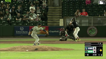 José Barrero homers (6) on a fly ball to left center field. Creed Willems scores.