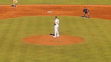 Ryan Birchard whiffs four during strong outing