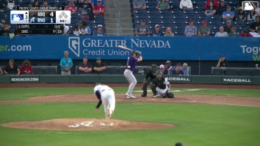 Conner Capel homers (4) on a fly ball to right field.