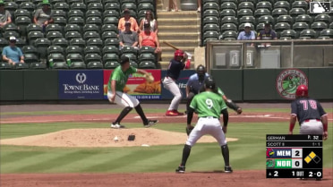 Nestor German In play, run(s) to Victor Scott II