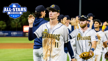 RiverDogs Make Their Mark with Four Carolina League Honorees