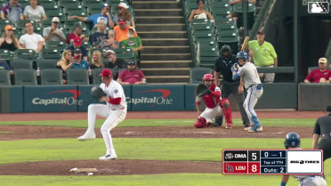 Peyton Wilson singles on a fly ball to center fielder Carlos Jorge. Matthew Lugo scores. Drew Waters to 3rd.