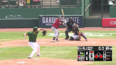 Charles Davalan singles on a line drive to center fielder Carlos Pacheco. Cameron Decker scores. Chase Adkison to 2nd.