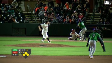 Alex Lodise doubles (2) on a sharp line drive to right fielder Junior Aybar. Joe Olsavsky scores. Tate Southisene scores. Conor Essenburg to 3rd.