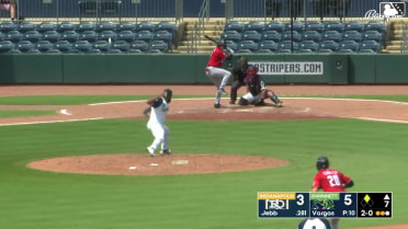 Luis Vargas In play, run(s) to Mitch Jebb