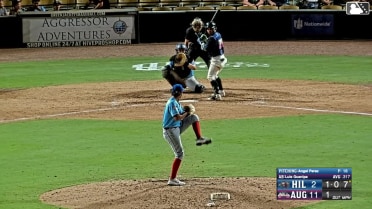Luis Guanipa singles on a ground ball to pitcher Angel Perez. Conor Essenburg scores. Alex Lodise to 3rd. Luis Guanipa to 2nd. Luis Guanipa advances to 2nd, on a throwing error by pitcher Angel Perez.