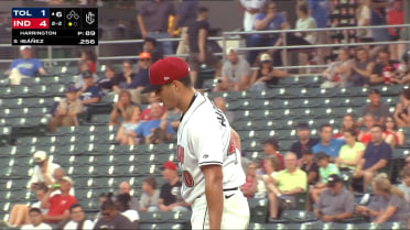 Thomas Harrington strikes out seven