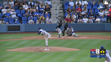 Luke Cantwell strikes out swinging and Justin DeCriscio caught stealing 2nd, catcher Conner O'Neal to shortstop Joendry Vargas to catcher Conner O'Neal.