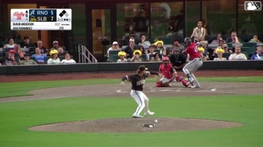 Jose Fernandez homers (3) on a fly ball to left center field. Adrian Del Castillo scores. Pavin Smith scores.