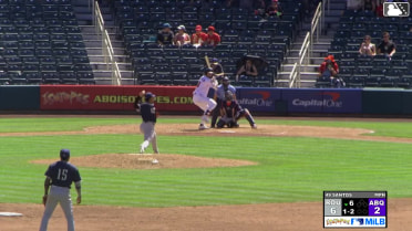 Sterlin Thompson called out on strikes.