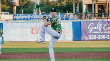 Hunt Stars in Pitchers Duel as Shuckers Fall to Barons