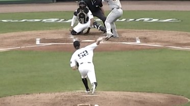 Troy Melton's six strikeouts across five frames