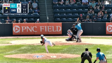 Jason Matthews singles on a ground ball to center fielder Kenedy Corona. Andy Weber scores.